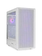 NOX Semitorre INFINITY IOTA ARGB Blanco USB 3.0 - Miniatura 1