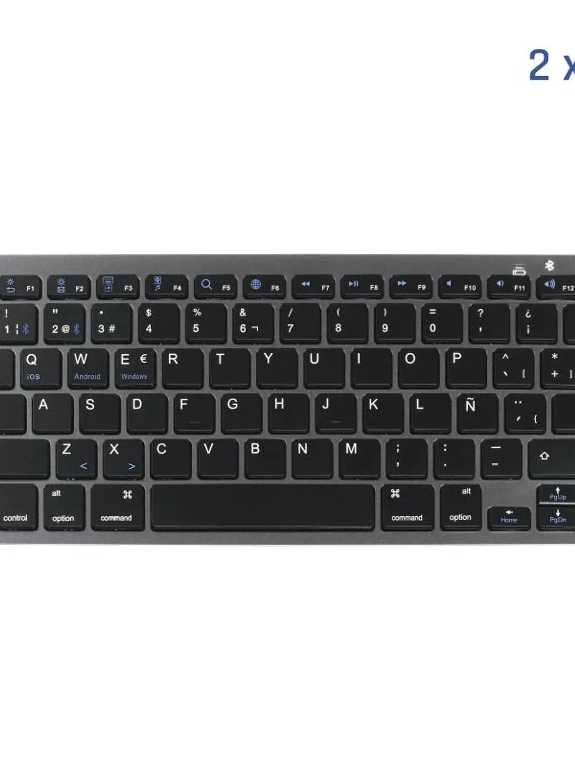 iggual Teclado Bluetooth Slim TKL-BT negro 2 canal 1