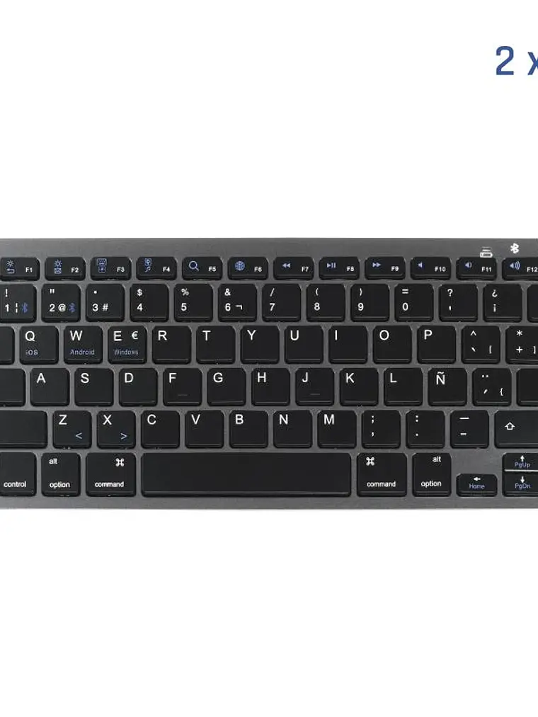 iggual Teclado Bluetooth Slim TKL-BT negro 2 canal 1