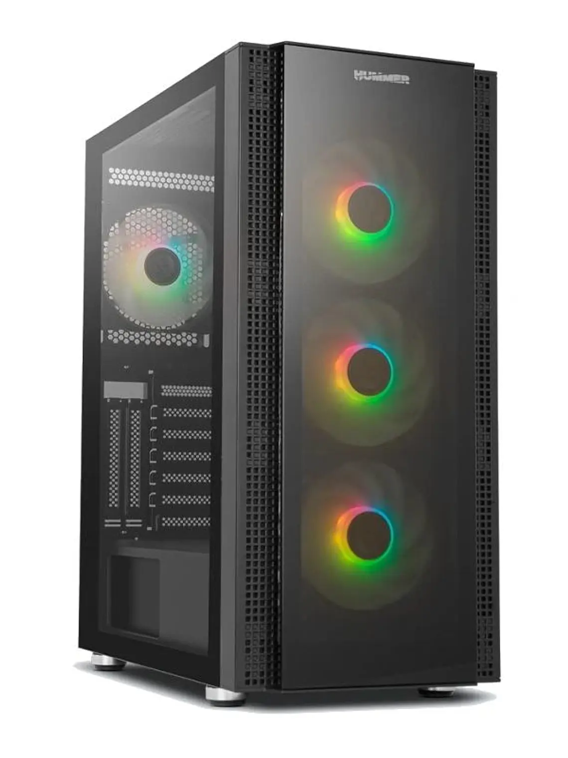 NOX Semitorre HUMMER AERO Hyperflow ARGB Negro 1