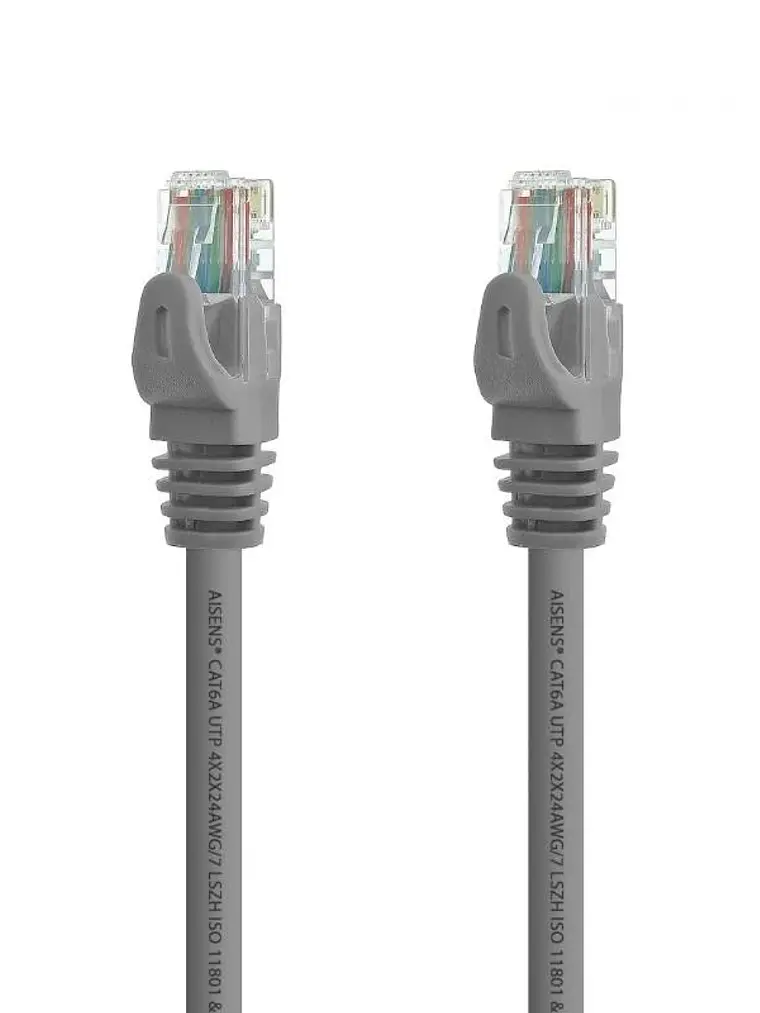 Aisens Latiguillo Rj45 Cat.6A Utp Gris 10M 2