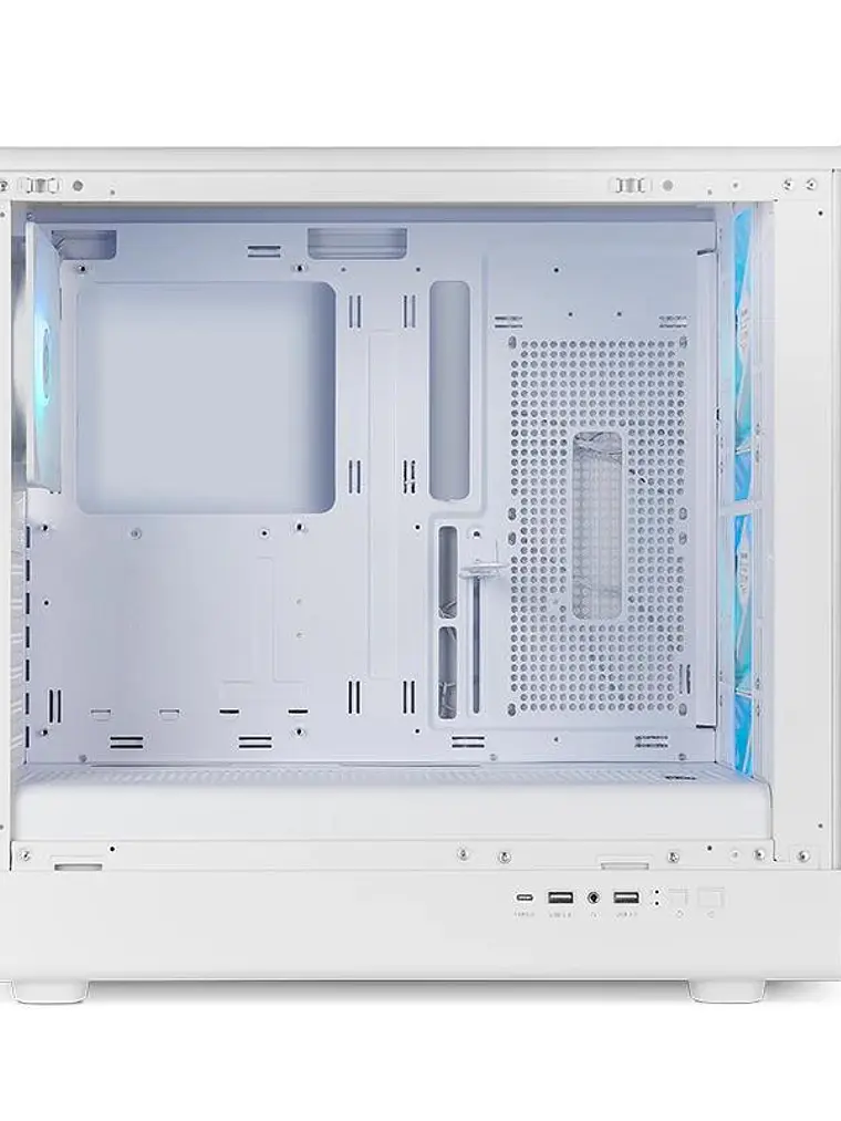 NOX Semitorre Hummer AERO Hyperflow ARGB Blanco 2