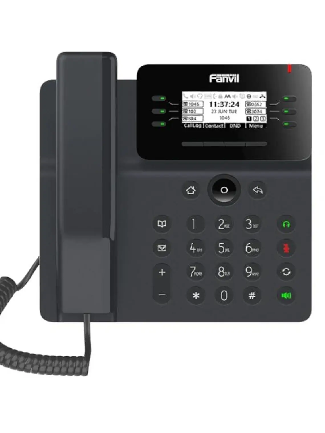 Fanvil V62G Teléfono IP básico Negro 1