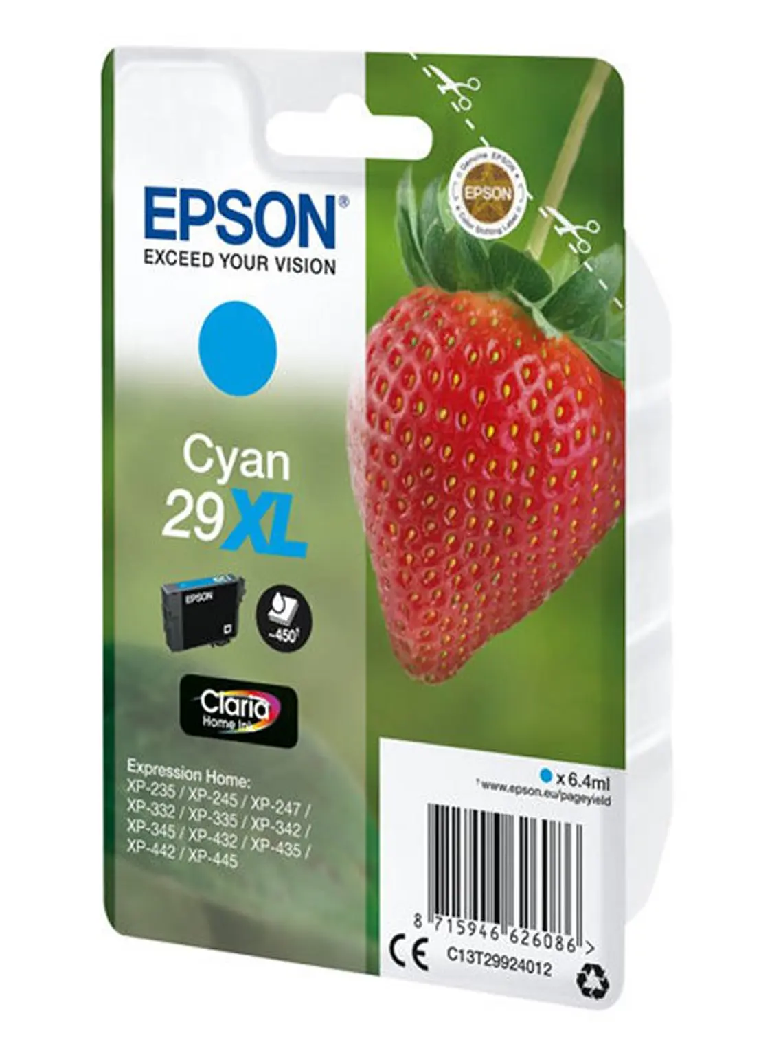Epson Cartucho T2992XL Cyan 2