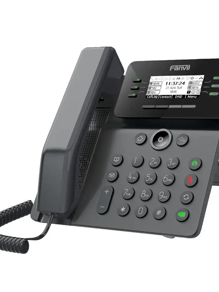 Fanvil V62G Teléfono IP básico Negro 2