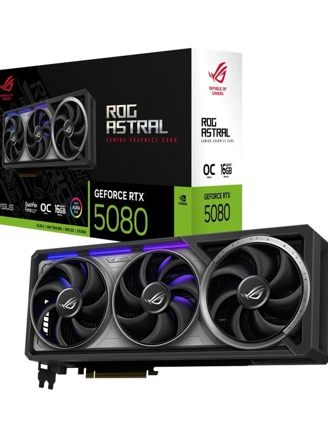 ASUS VGA NVIDIA RTX 5080 ROG Astral OC 16GB GAMING 1