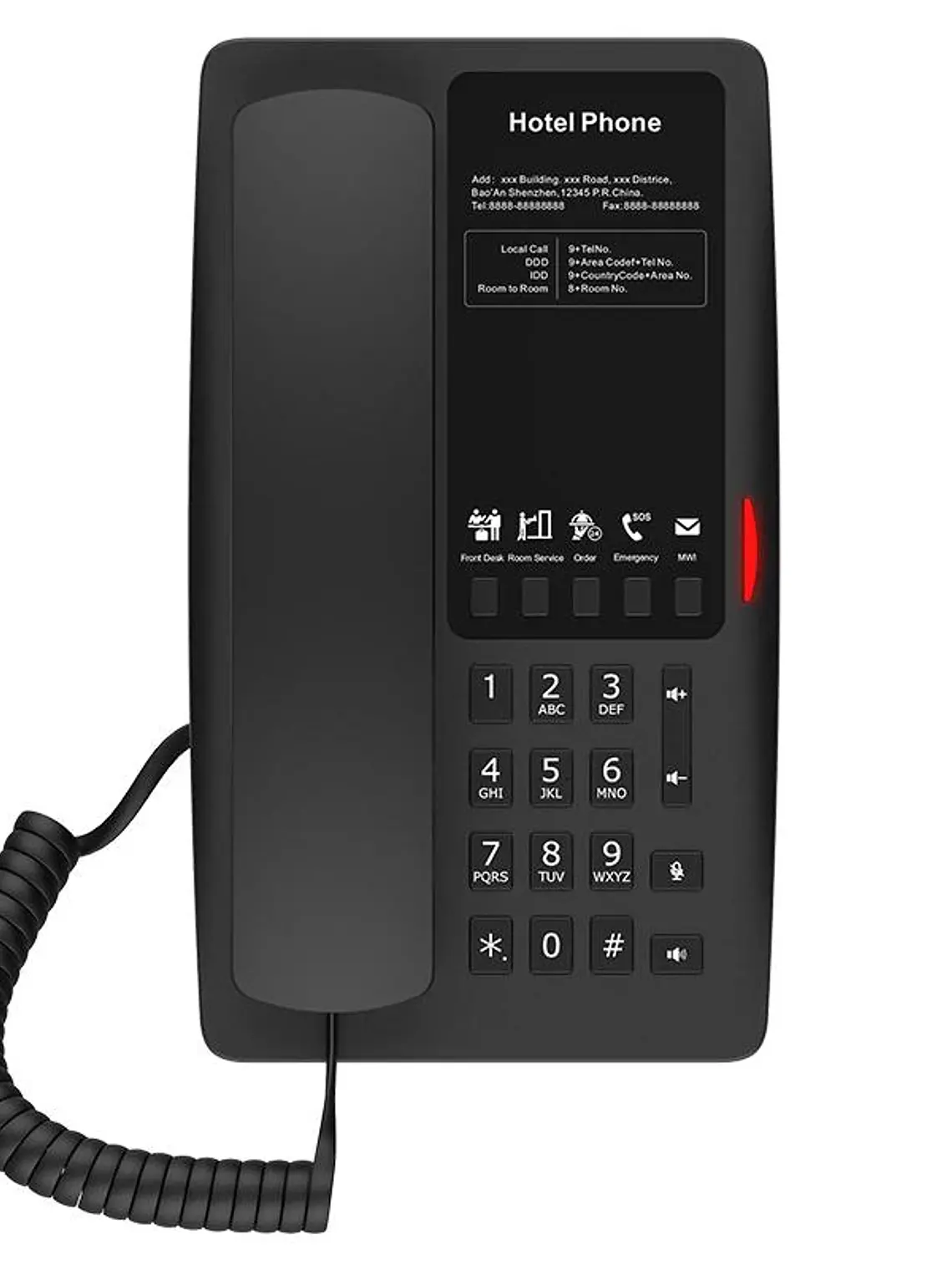 Fanvil H4W Teléfono de hotel 2