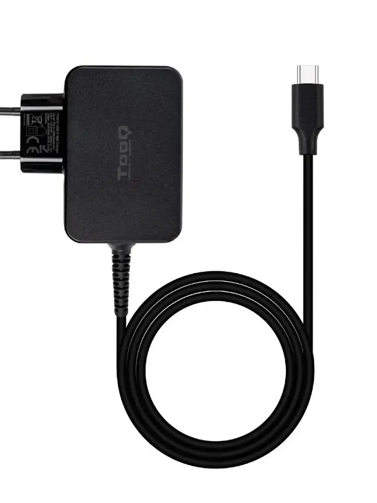 Tooq Cargador portatil GAN USB-C PD 65W Negro 2