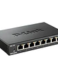 D-Link DGS-108 Switch 8xGB Metal - Miniatura 3