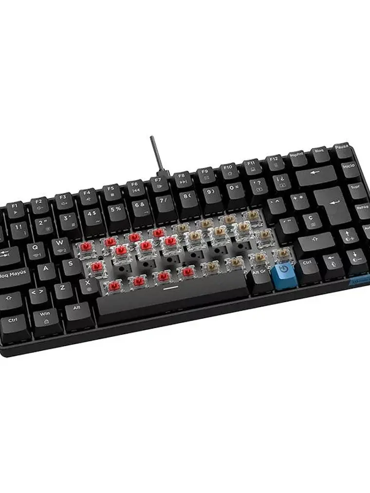Hiditec Teclado Gaming GM1K  Switches brown 3