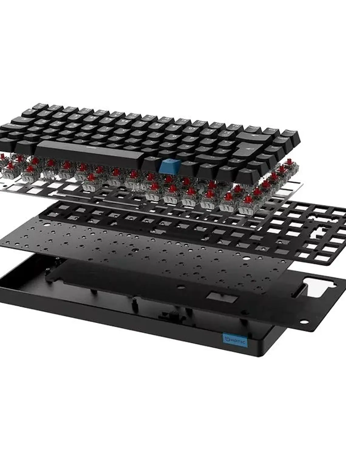 Hiditec teclado Gaming GM1K Switches red 2