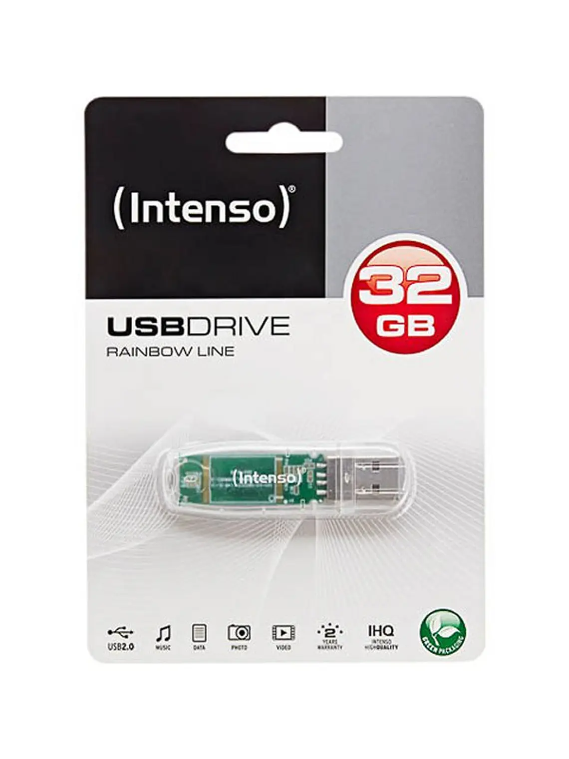 Intenso 3502480 Lápiz USB 2.0 Rainbow 32GB Transp 2