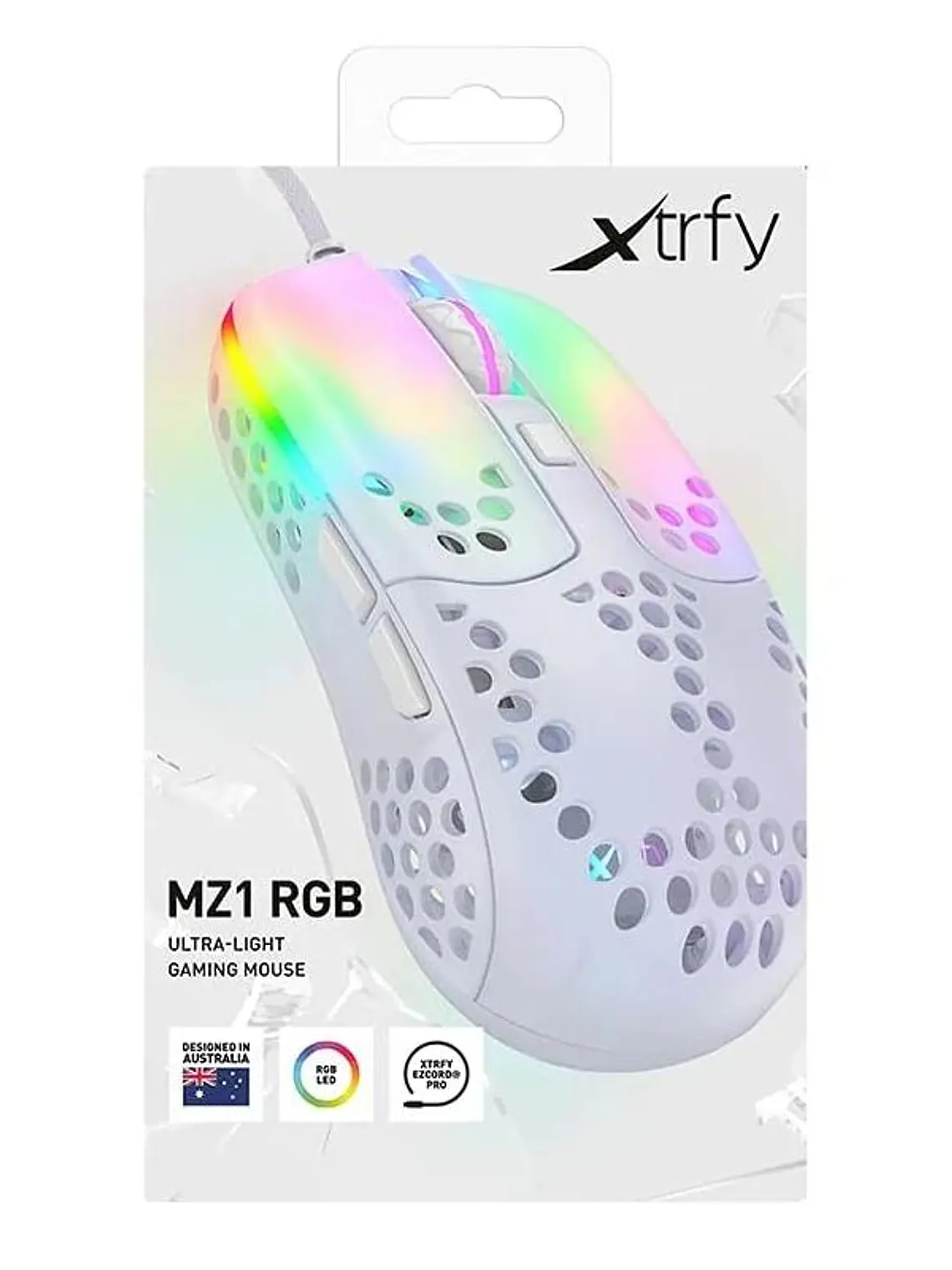 Cherry Xtrfy Ratón RGB 400-16.000 dpi USB WHITE 4