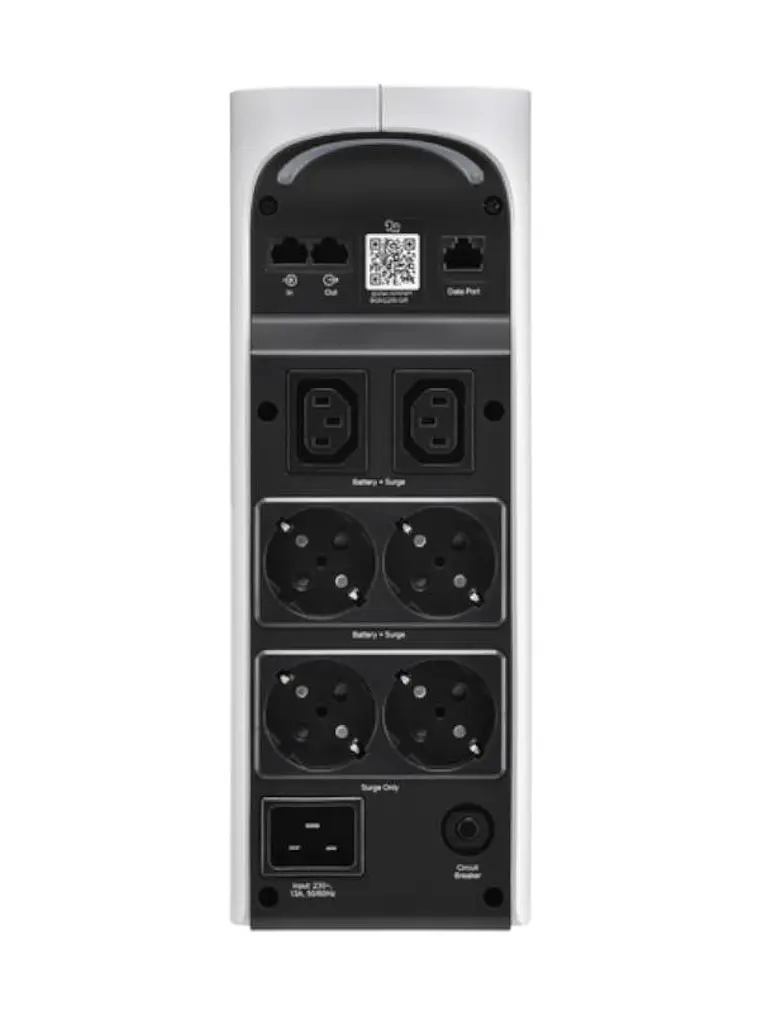 APC Back UPS 2200VA/1350W 6 tom  IEC 4