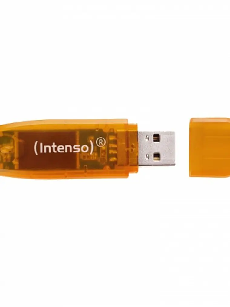 Intenso 3502490 Lápiz USB 2.0 Rainbow 64GB Naranja 3