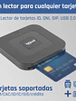 iggual Lector DNI SIP tarjetas ID USB-A / tipo C - Miniatura 2