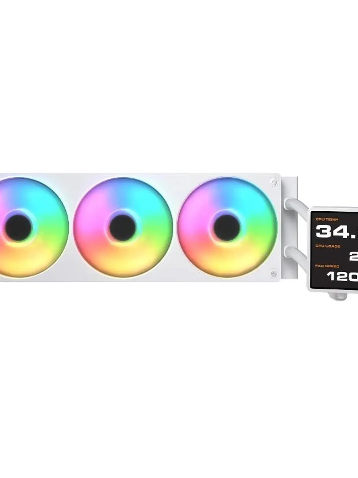 Cougar Ref. Liq Poseidon Vistek Pro ARGB 360 White 1