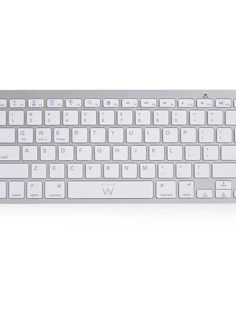 Ewent Teclado Bluetooth iOS/Android/Win Slim Plata 1