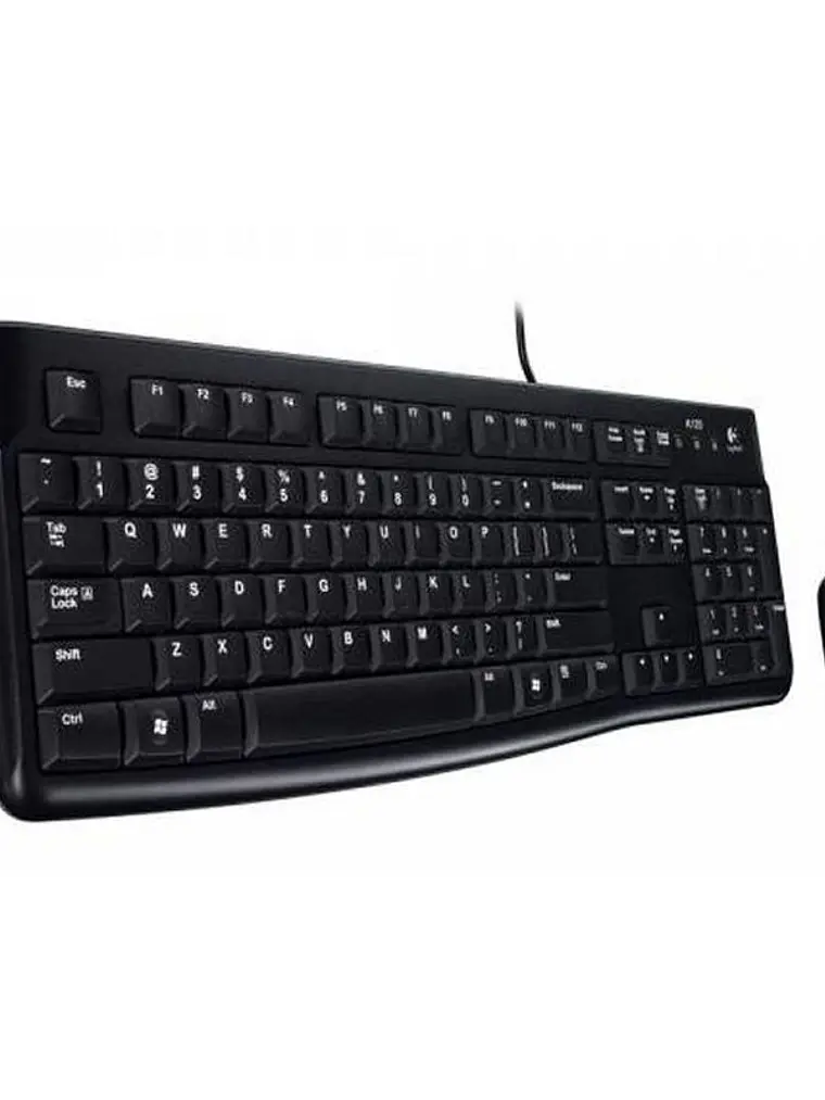 Logitech MK120 Teclado + Ratón óptico 1000dpi USB 3