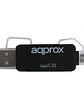 approx APPC33 Adaptador microSD/SD/MMC a USB/micro - Miniatura 1