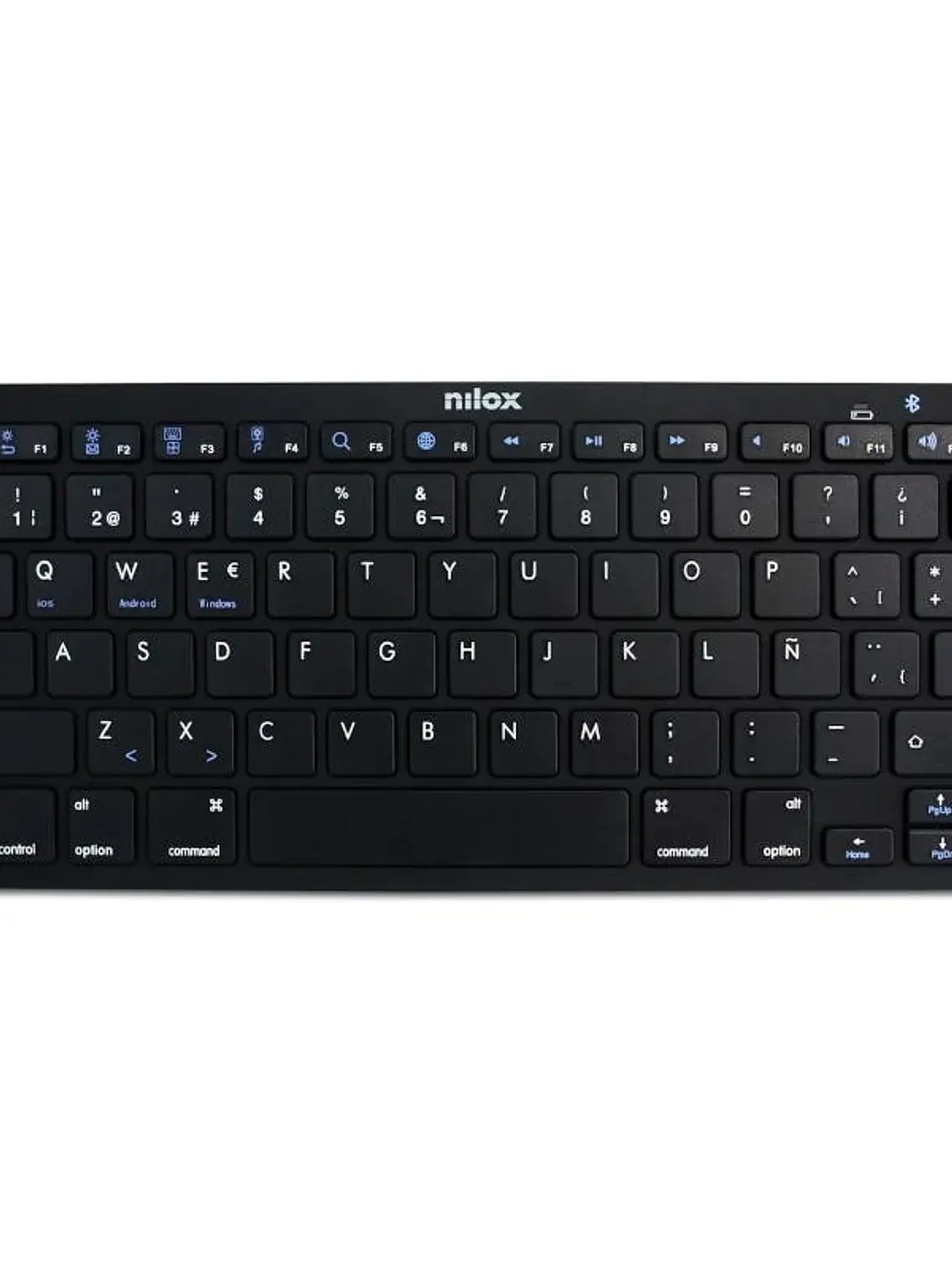 Nilox Teclado NXKB01B Bluetooh, Negro 1