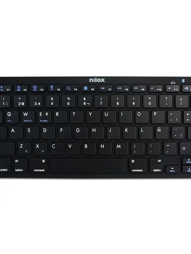 Nilox Teclado NXKB01B Bluetooh, Negro 1
