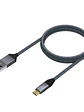 Aisens Cable USB 3.1 Gen2 Alu 3A CM-AM Gris 2.0M - Miniatura 2
