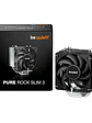 be quiet! Ventilador Pure Rock Slim 3 10 cm Plata - Miniatura 1