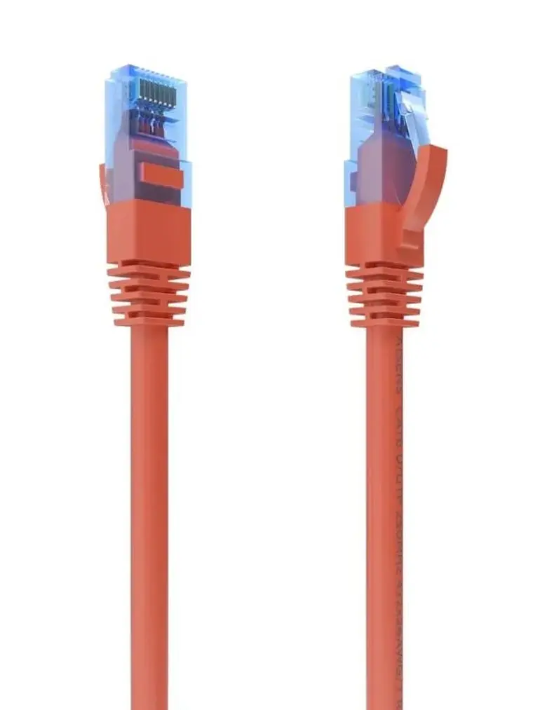 Aisens Cable RJ45 CAT.6 UTP AWG26 CCA Rojo 0.75m 1