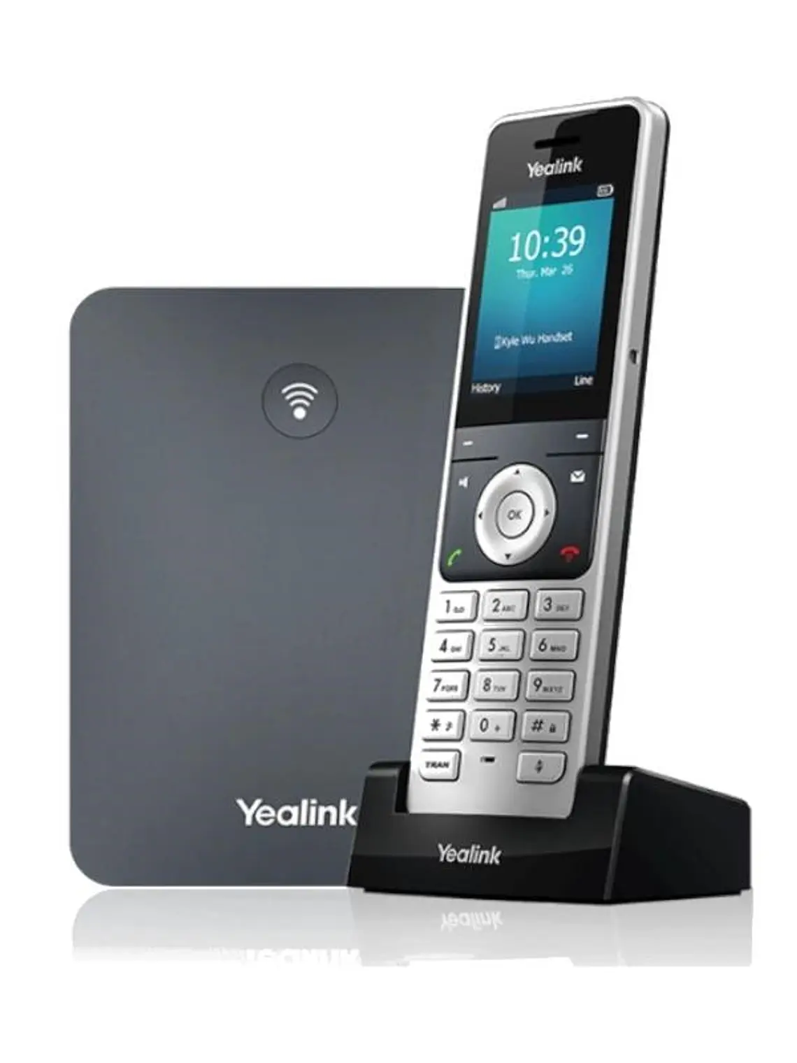 Yealink W76P Telefono IP DECT W56H+PSU y W70B 1