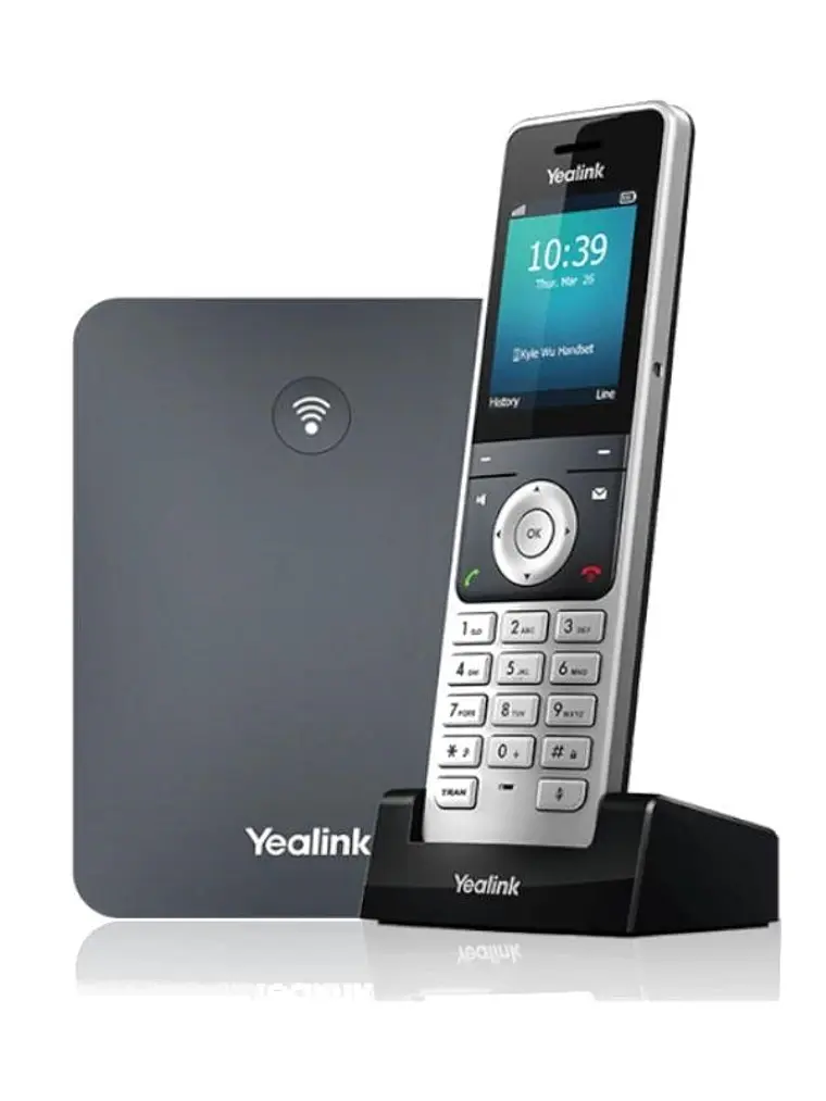 Yealink W76P Telefono IP DECT W56H+PSU y W70B 1