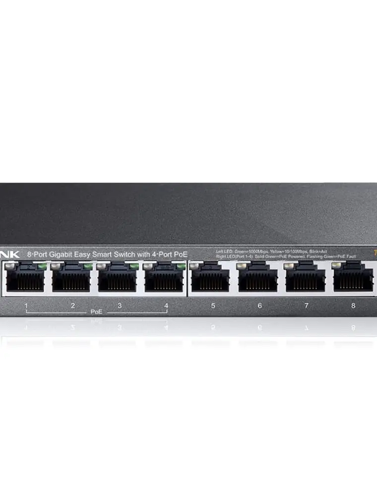 TP-LINK TL-SG108PE Switch 8xGB 4xGB PoE 1