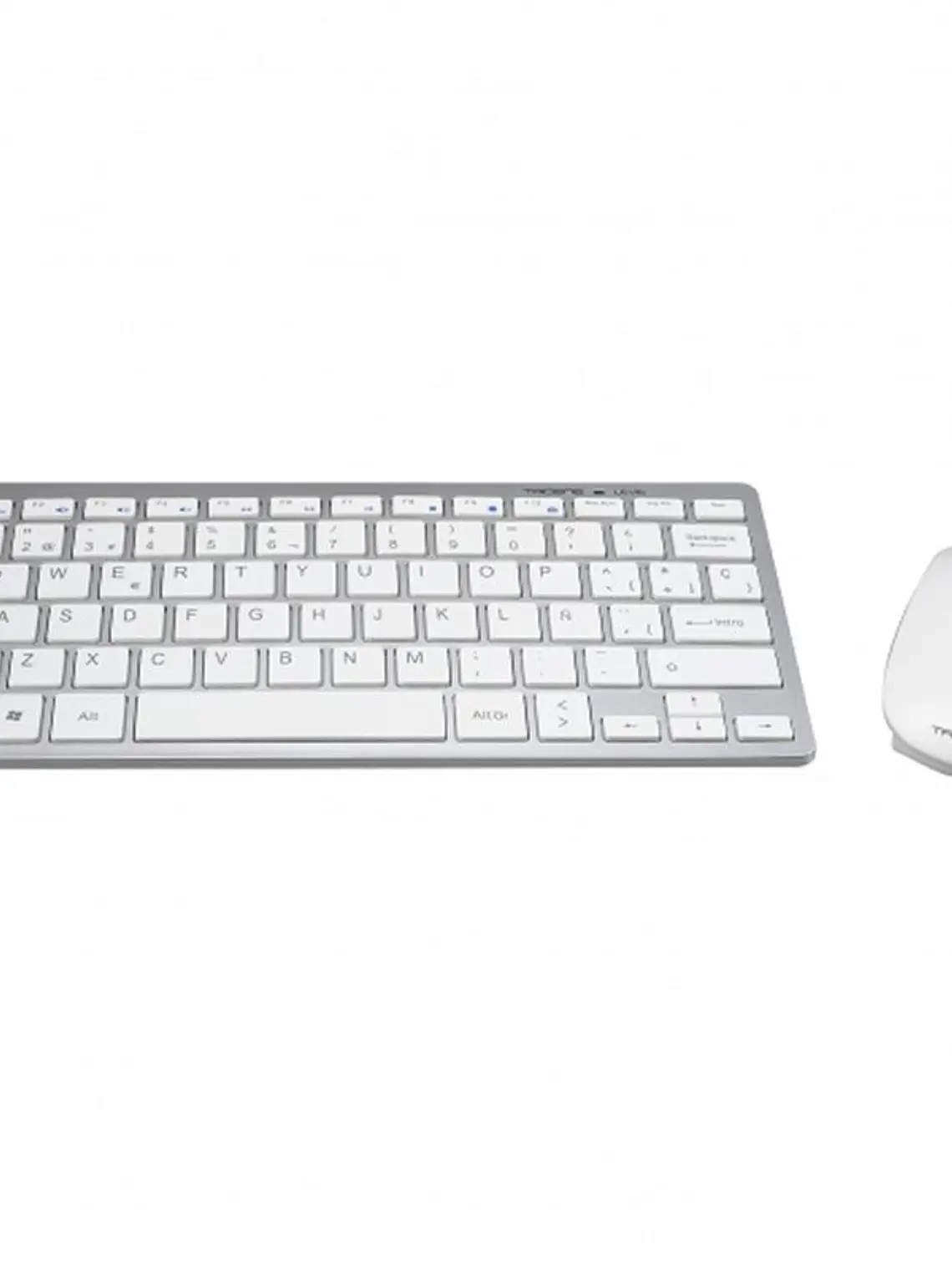 Tacens Levis Teclado+Ratón Inalámbrico Blanco Ultr 2