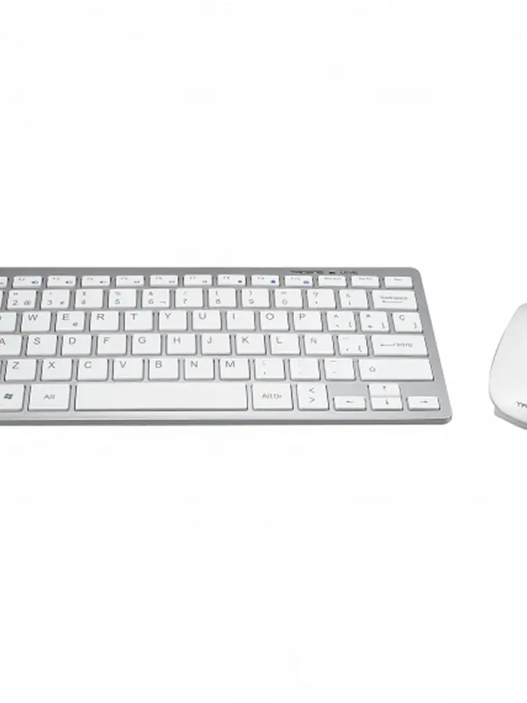 Tacens Levis Teclado+Ratón Inalámbrico Blanco Ultr 2