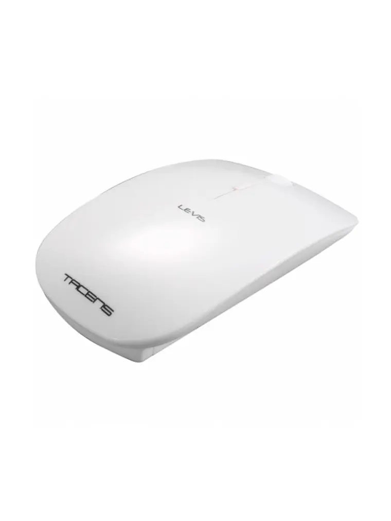 Tacens Levis Teclado+Ratón Inalámbrico Blanco Ultr 3