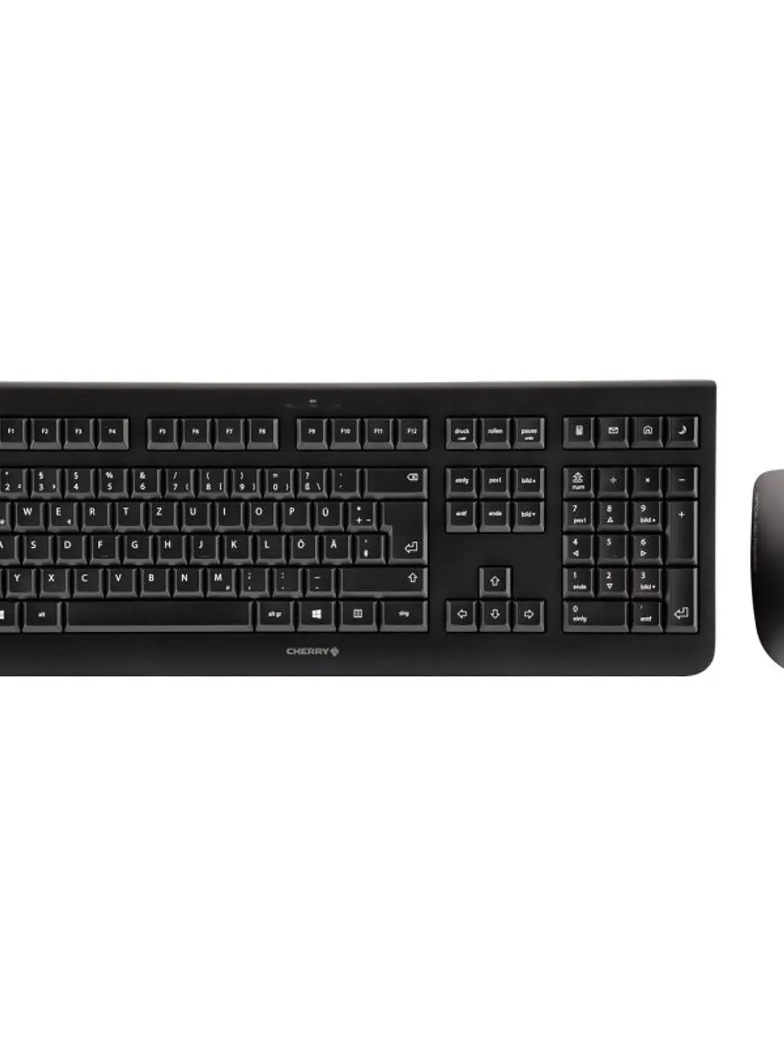 Cherry Teclado+Ratón Inalámbrico Inglés DW3000 Neg 1