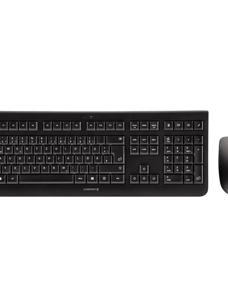 Cherry Teclado+Ratón Inalámbrico Inglés DW3000 Neg 1