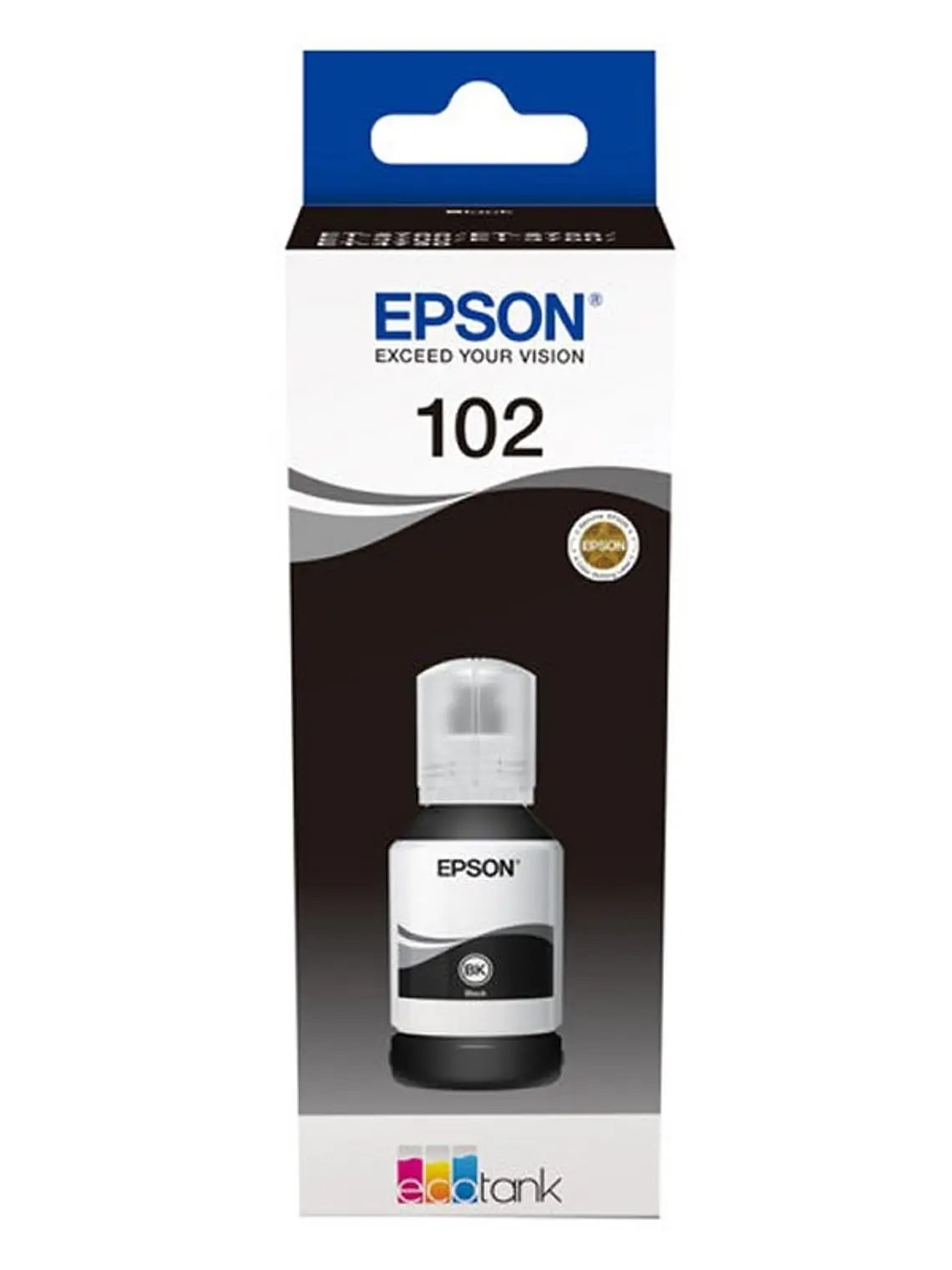 Epson Botella Tinta Ecotank 102 Negro 1