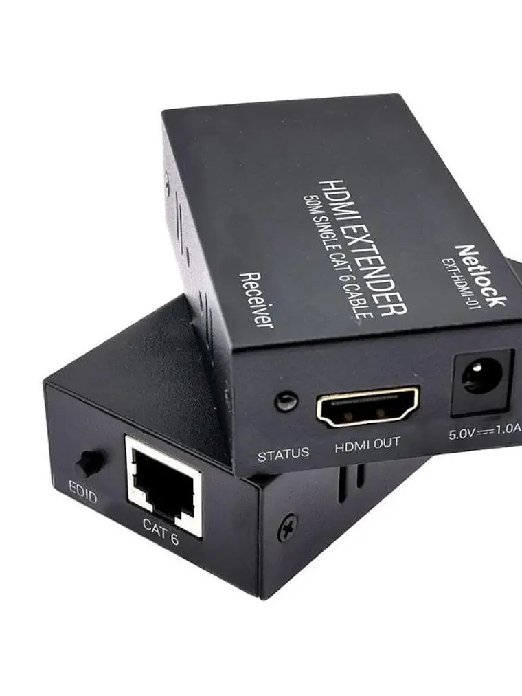 Netlock Extensor HDMI por RJ45 CAT.6 hasta 50mt. 4
