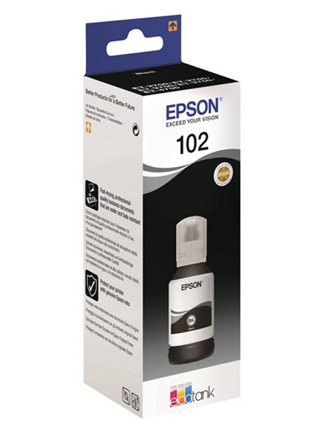 Epson Botella Tinta Ecotank 102 Negro 3