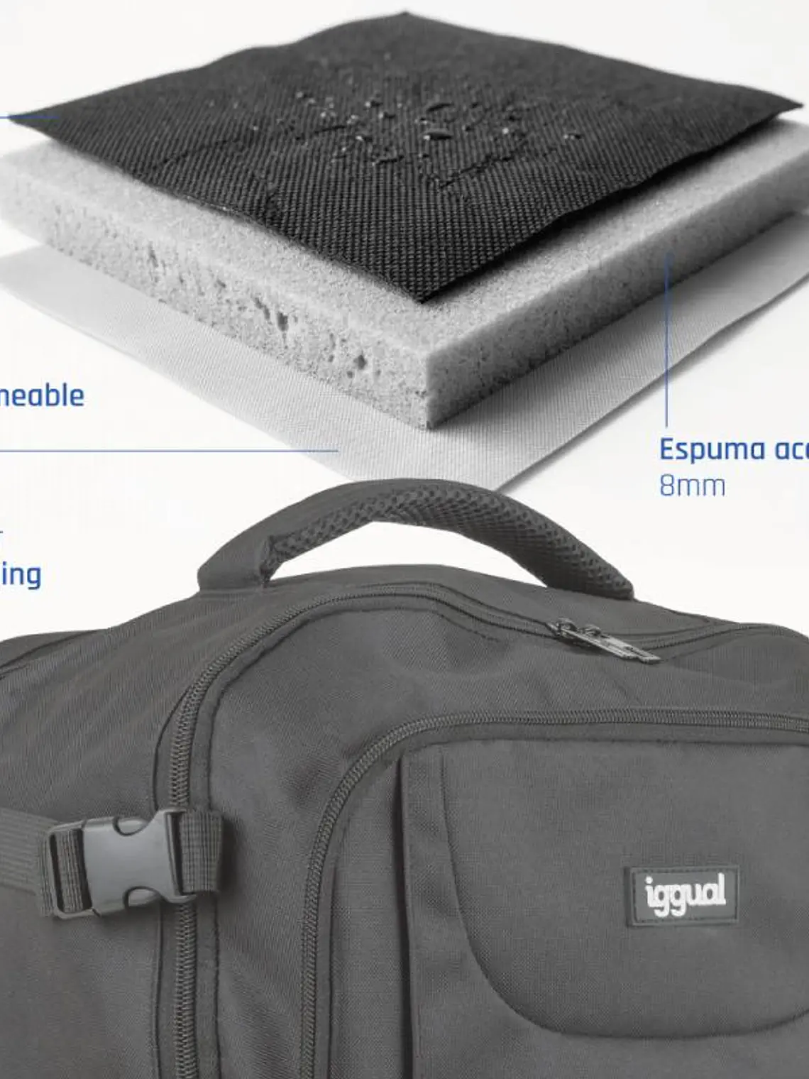 iggual Mochila portátil 15.6