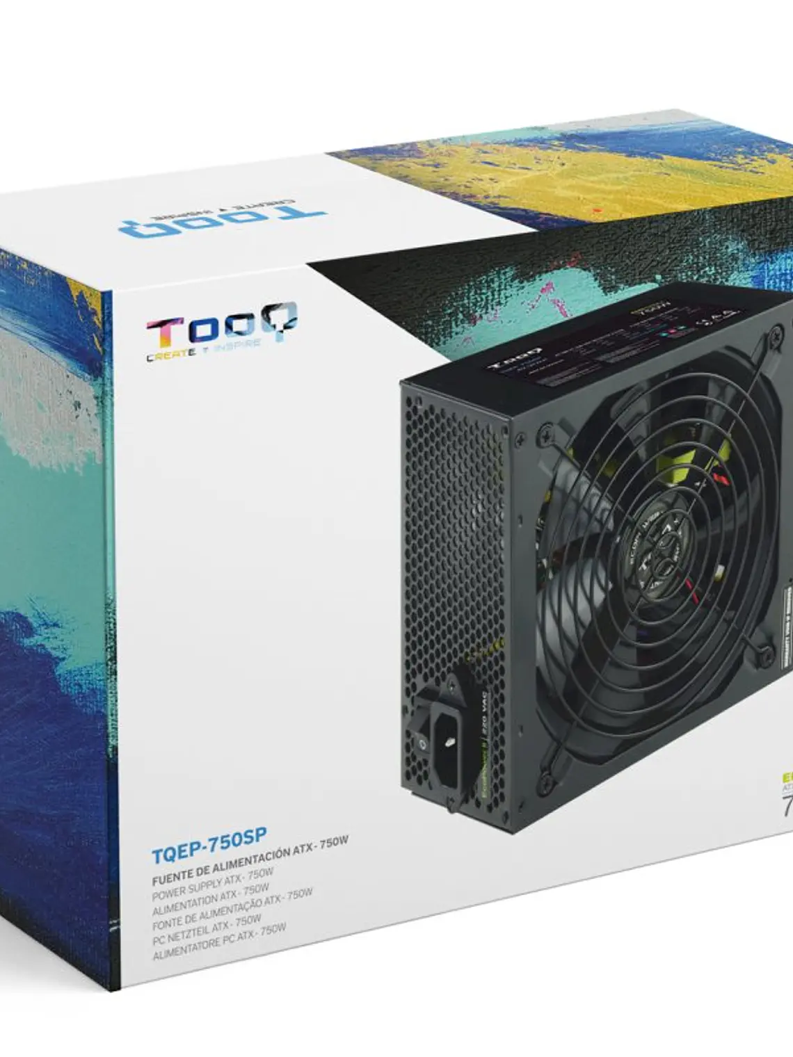 Tooq Fuente Alimentación TQAPOLO-750SP 750W 2