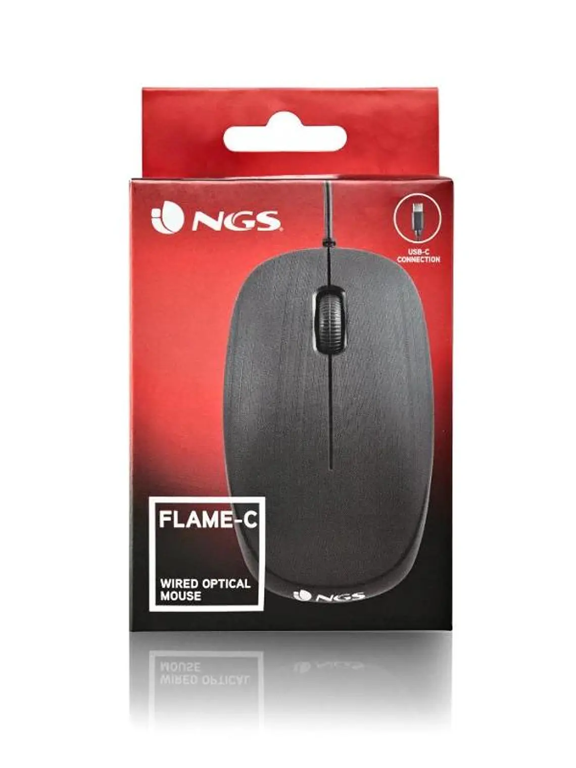 NGS RAtón Flame-C Óptico Cable 4