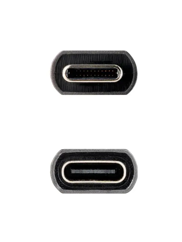 Nanocable Cable USB 3.2 Gen2 USB-C M/H 0,5 M Negro 4