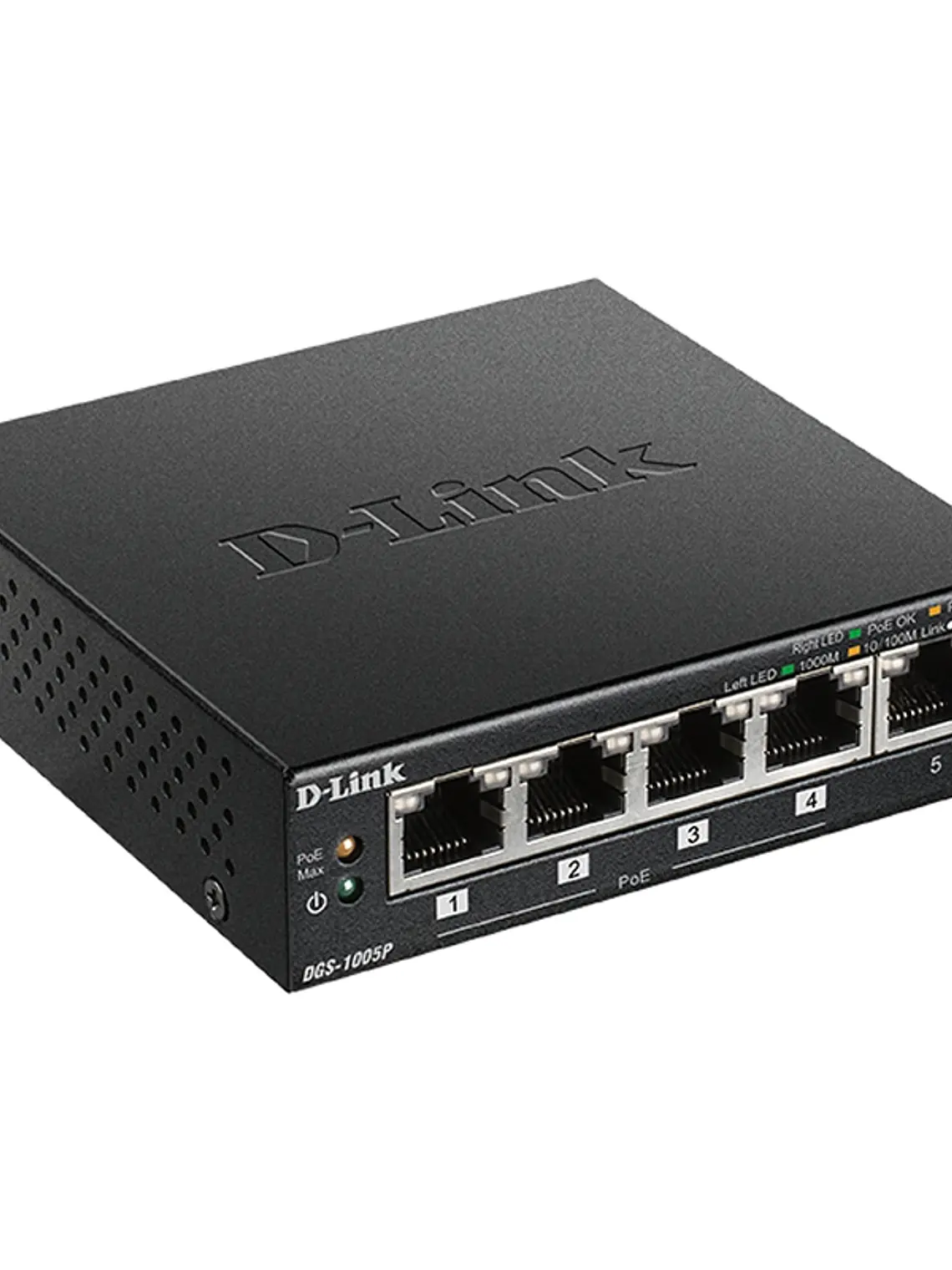 D-Link DGS-1005P Switch 5xGB 4xPoE 3