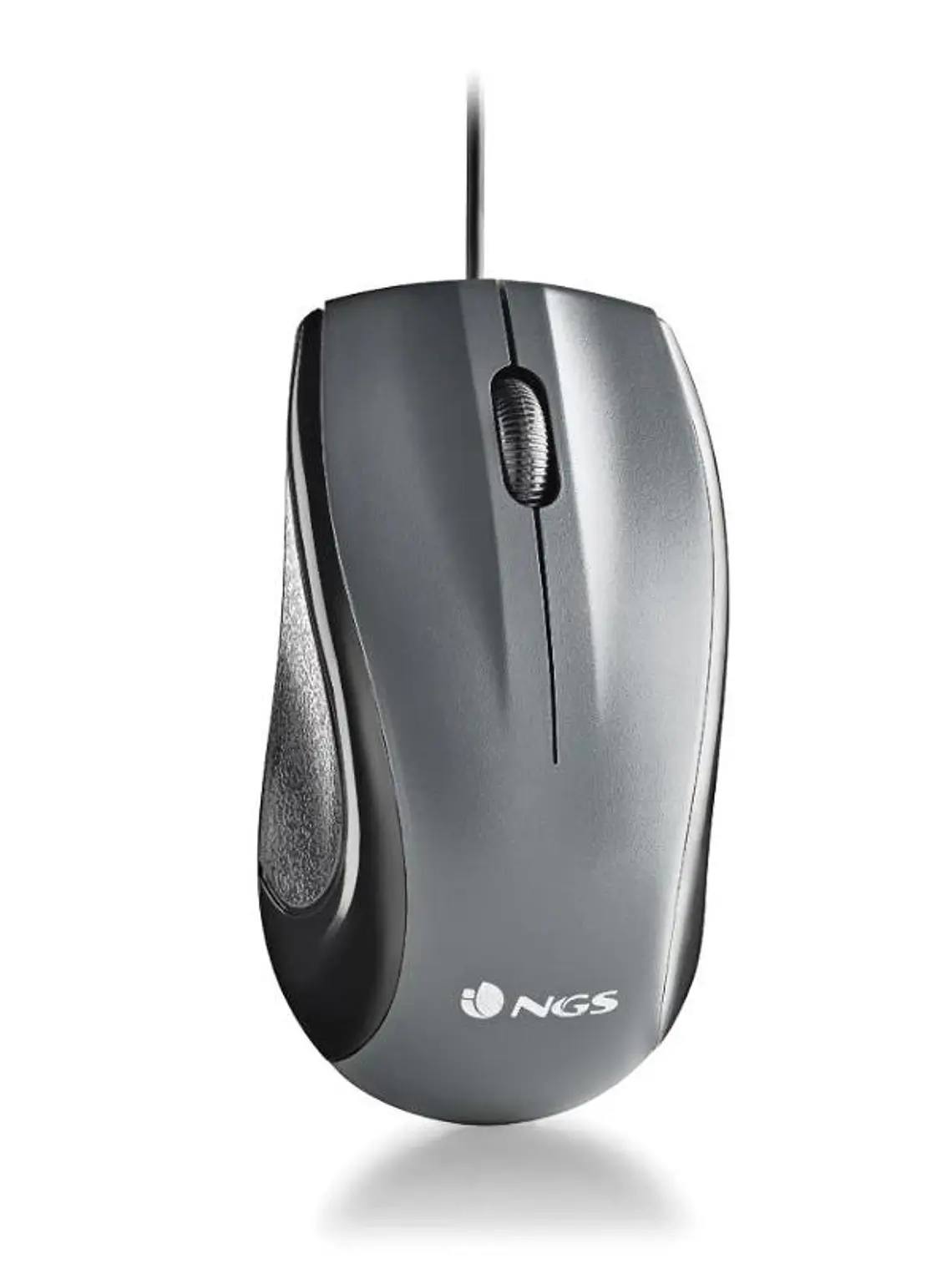 NGS Ratón Musk Láser Cable 1200 DPI 1