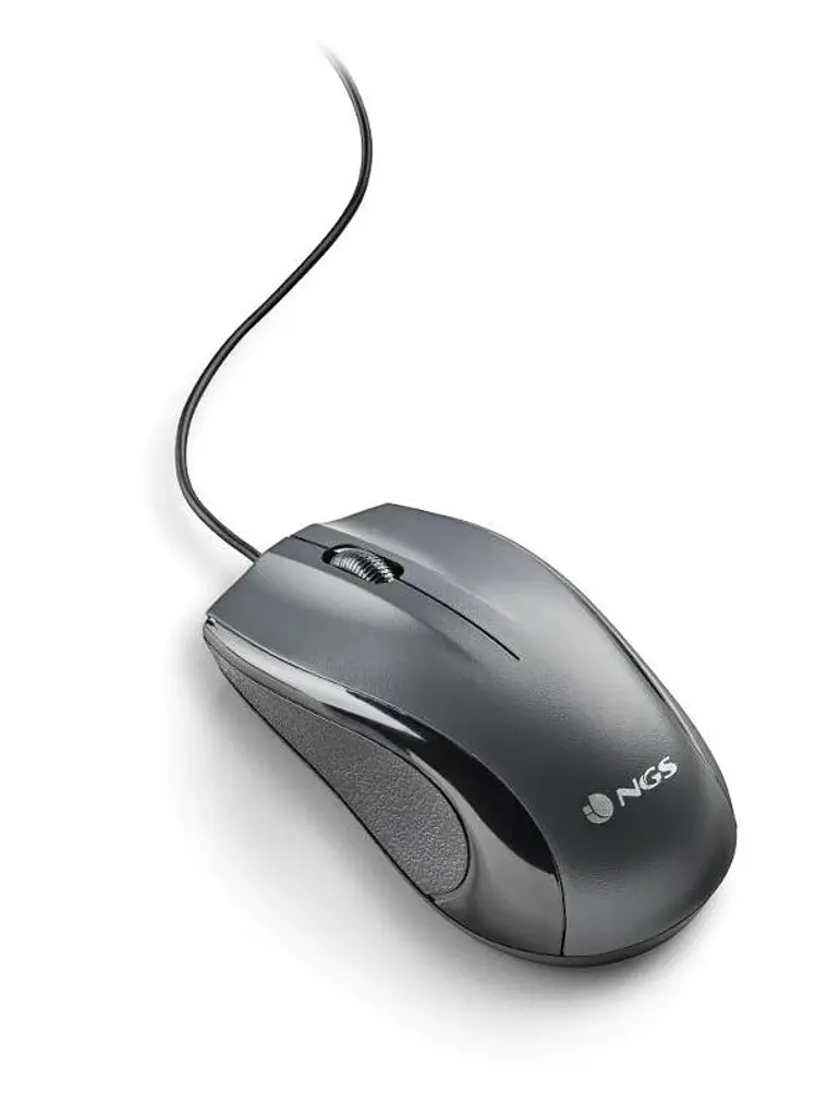 NGS Ratón Musk Láser Cable 1200 DPI 2