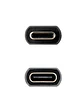 Nanocable Cable USB 3.2 Gen2 USB-C M/H 1 M Negro - Miniatura 3