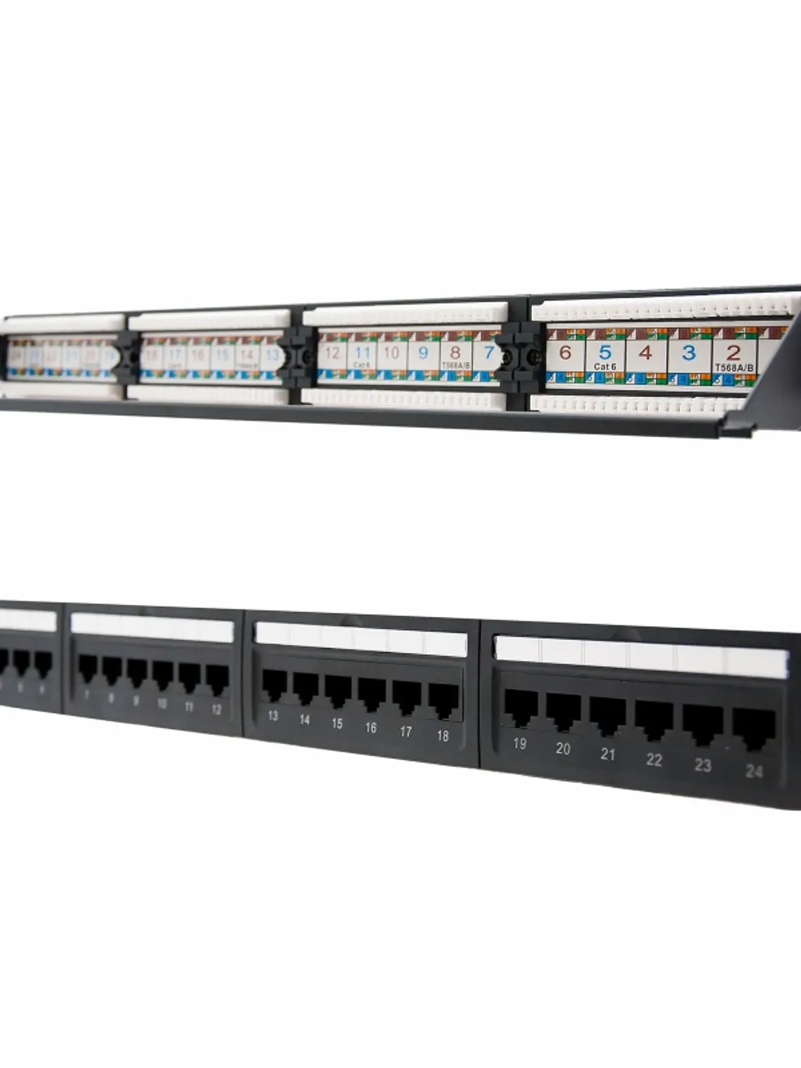 Nanocable Panel Parcheo 24P CAT.6 UTP 19