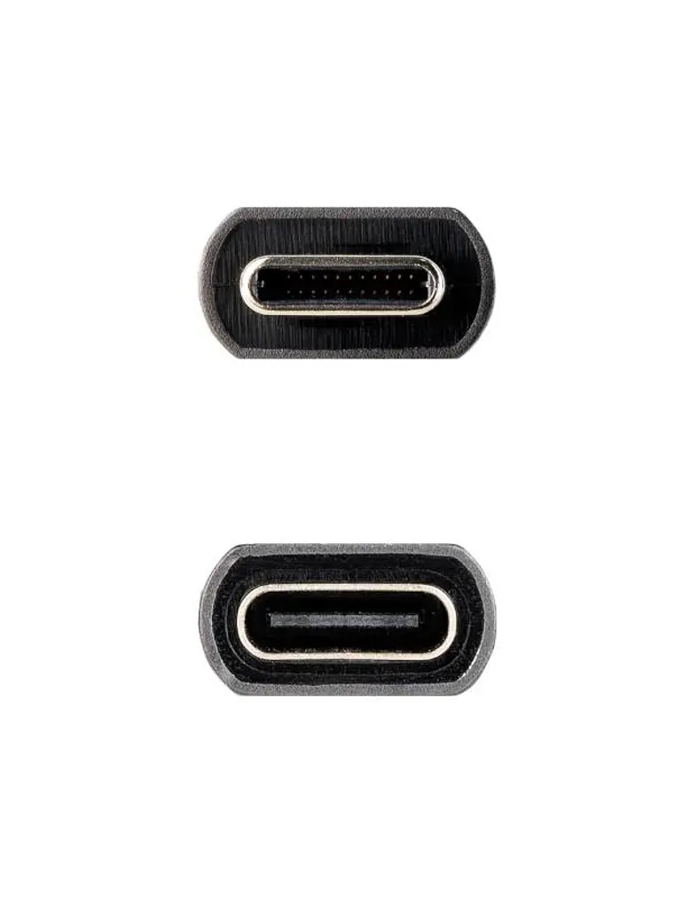 Nanocable Cable USB 3.2 Gen2 USB-C M/H 1,5 M Negro 3